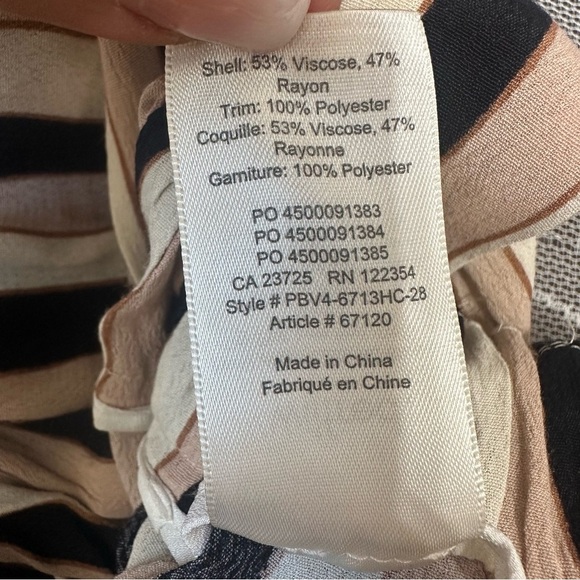 Aritzia Wilfred Faun Wide Leg Crop Pant Sz Small - Picture 5 of 9